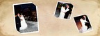 Mariage célébré à Québec,photo romantique des mariés