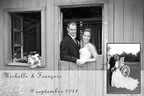 Photo de mariage dans un parc de la rive nord de Montréal fait par un photographe