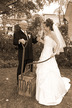 Photo de mariage dans un un parc de la rive nord de Montréal fait par un photographe